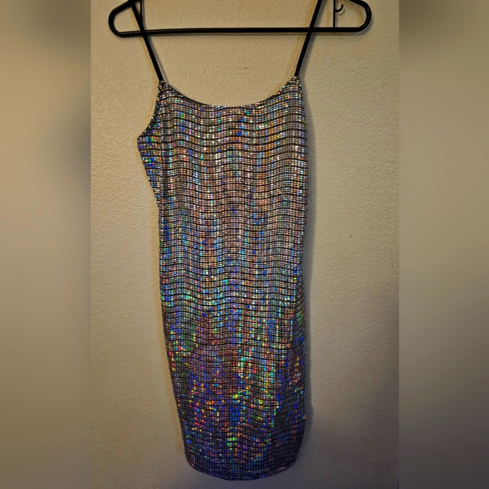 G by Guess Sparkly minidress Size: Large